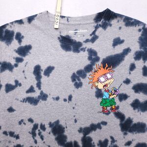 Nickelodeon Rugrats Short Sleeve Casual Crew Neck Shirt Adult Mens Size M Gray